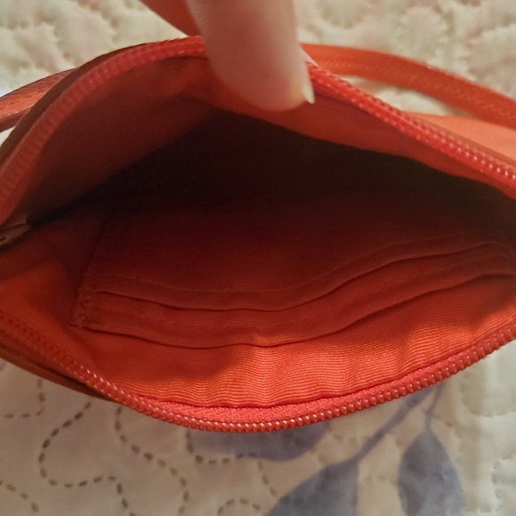 Red and Pink Coach Wristlet - Picture 3 of 5